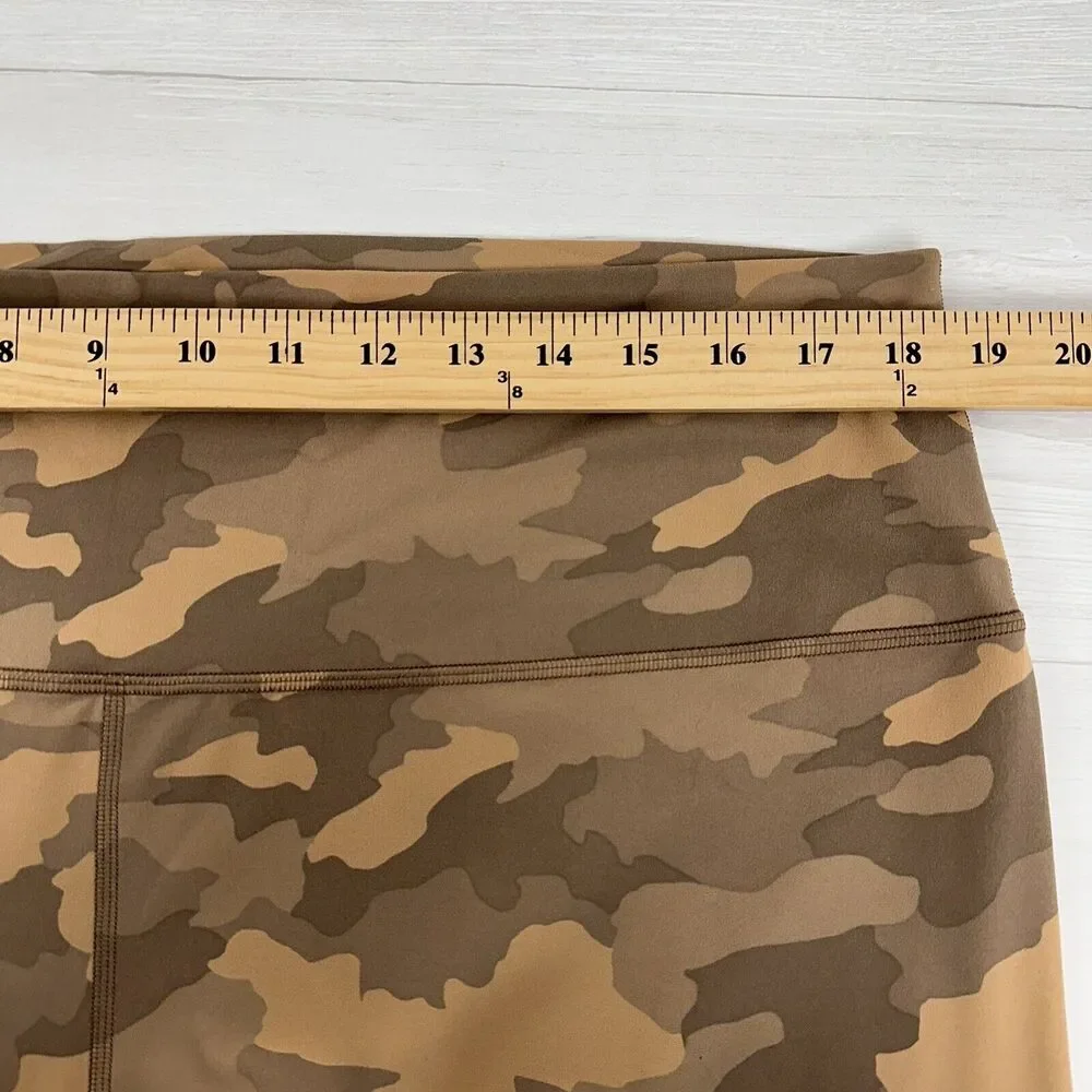 Lululemon Align High-Rise Pant Legging Size 20‎ Heritage 365 Camo Beige Athletic